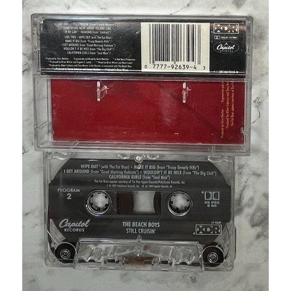 The Beach Boys Still Cruisin' 1989 Cassette Tape Rock Pop Surf - Picture 2 of 4